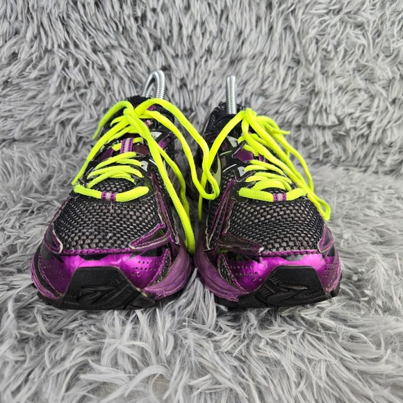 Brooks Adrenaline GTS 15 Running Shoes Womens 8.5 Purple Black 1201251B612 - Picture 3 of 9